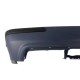 Πίσω προφυλακτήρας για BMW E39 sedan με διπλό diffuser - M5 design χωρίς ανοίγματα για parktronic