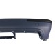 Πίσω προφυλακτήρας για BMW E39 sedan με διπλό diffuser - M5 design χωρίς ανοίγματα για parktronic