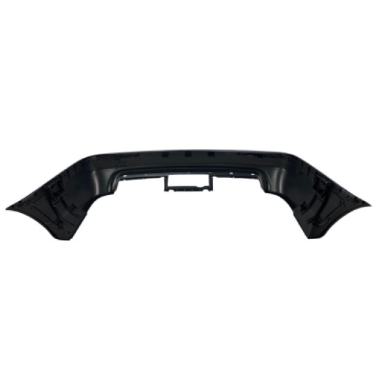 Πίσω προφυλακτήρας για BMW E39 sedan με διπλό diffuser - M5 design χωρίς ανοίγματα για parktronic