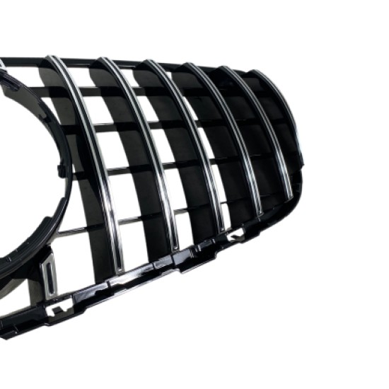 Μάσκα για Mercedes GLC X253 (2016-2019) chrome/black - GT