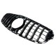 Μάσκα για Mercedes W212 E-class (2014-2015) chrome/black - GT