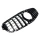 Μάσκα για Mercedes W212 E-class (2014-2015) chrome/black - GT