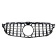 Μάσκα για Mercedes W205 C-class (2014-2021) chrome/black - GT