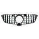 Μάσκα για Mercedes GLE W166 SUV / C292 coupe (2015-2019) chrome/black - GT