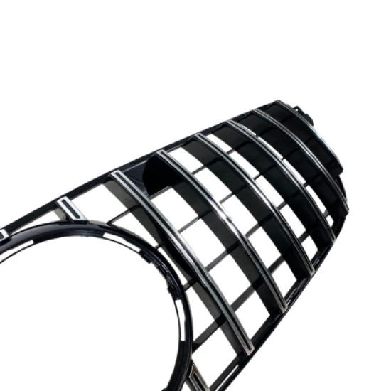 Μάσκα για Mercedes GLE W166 SUV / C292 coupe (2015-2019) chrome/black - GT