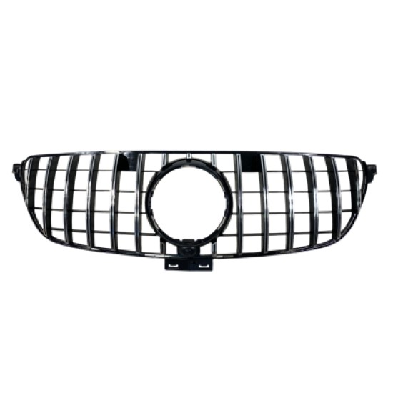 Μάσκα για Mercedes GLE W292 (2015-2019) chrome/black
