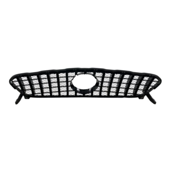 Μάσκα για Mercedes GLA X156 (2013-2018) chrome/black - GT