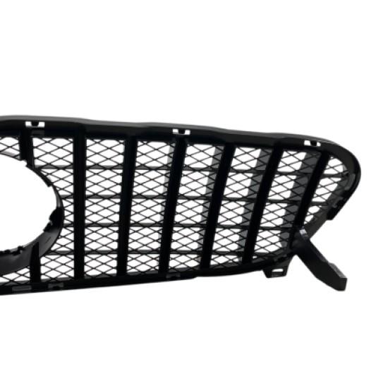 Μάσκα για Mercedes GLA X156 (2013-2018) chrome/black - GT