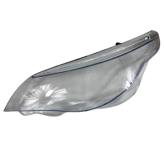 Κρύσταλλα φαναριών για BMW E60 (2005-2011) με led - σετ 2τμχ.