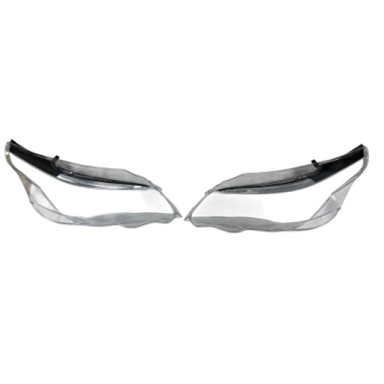 Κρύσταλλα φαναριών για BMW E60 (2005-2011) με led - σετ 2τμχ.