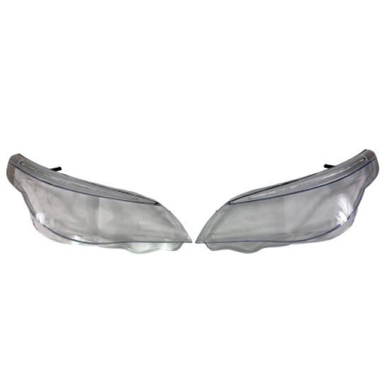 Κρύσταλλα φαναριών για BMW E60 (2005-2011) με led - σετ 2τμχ.