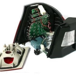 Πίσω φανάρια led για BMW E46 sedan (1998-2001) - chrome - σετ 2τμχ.