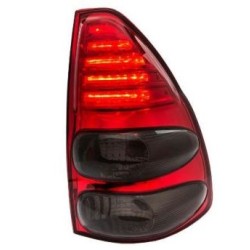 Πίσω φανάρια led για Toyota Land Cruiser 120  (2003-2009) - φιμέ φλας - σετ 2τμχ.