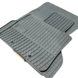 Λαστιχένια πατάκια Frogum για CITROEN C1 I (2005-2014) / PEUGEOT 107 (2005 - 2014) / TOYOTA Aygo I (2005-2014) - γκρι - 4τμχ.