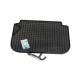 Λαστιχένια πατάκια για VW Caddy (2003-2020) - για τα πίσω καθίσματα - 2τμχ.