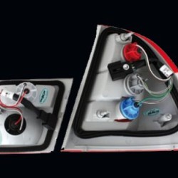 Πίσω φανάρια για BMW E46 Combi (1998-2005) -chrome, μαύρο - σετ 2τμχ. Πίσω φανάρια για BMW E46 Combi (1998-2005) -chrome, μαύρο - σετ 2τμχ.