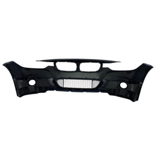Προφυλακτήρας εμπρός για BMW F30 (2012-2018) - M pack design με άνοιγμα για προβολάκια, χωρίς parktronic