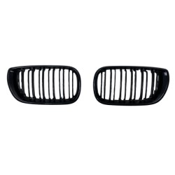 Μάσκα για BMW E46 (2001-2005) sedan - διπλές γυαλιστερές - 2τμχ.