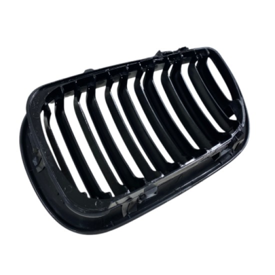 Μάσκα για BMW E46 (2001-2005) sedan - διπλές γυαλιστερές - 2τμχ.