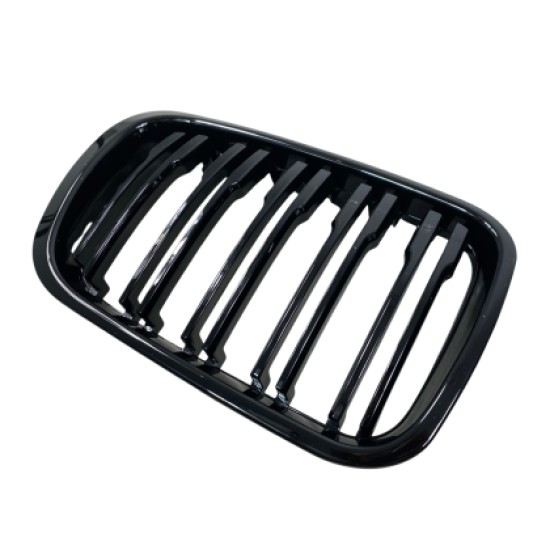 Μάσκα για BMW E46 (1998-2001) sedan - διπλές γυαλιστερές - 2τμχ.