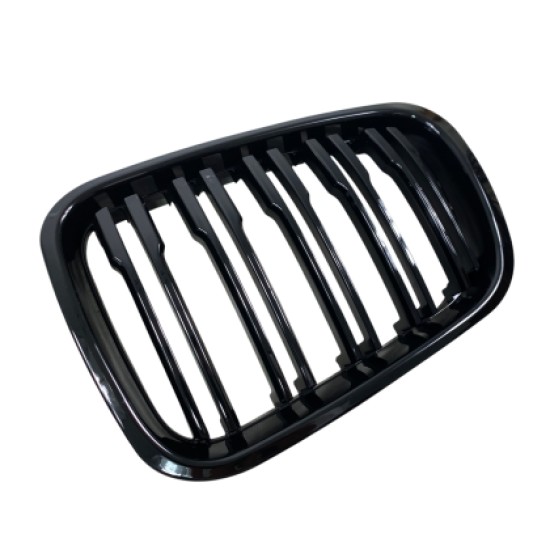 Μάσκα για BMW E46 (1998-2001) sedan - διπλές γυαλιστερές - 2τμχ.