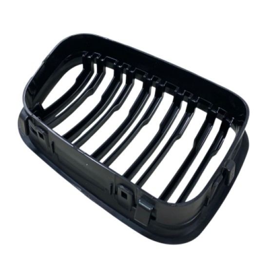 Μάσκα για BMW E46 (1998-2001) sedan - διπλές γυαλιστερές - 2τμχ.