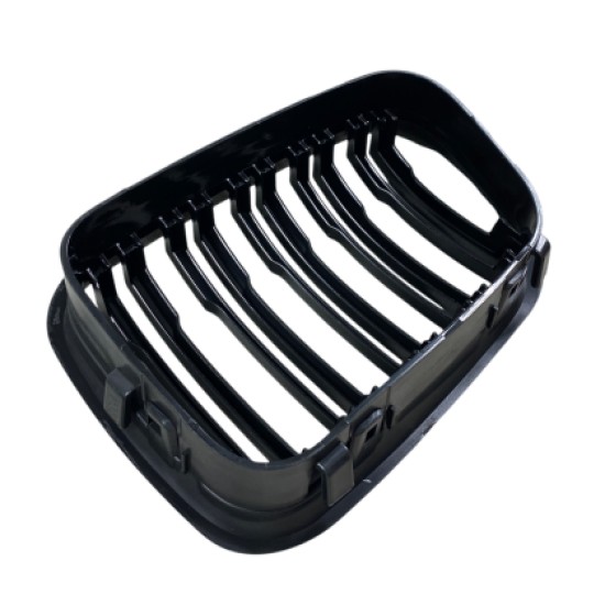 Μάσκα για BMW E46 (1998-2001) sedan - διπλές γυαλιστερές - 2τμχ.