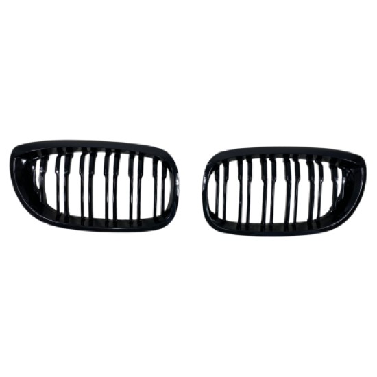 Μάσκα για BMW E46 (2003-2006) coupe - διπλές γυαλιστερές - 2τμχ.