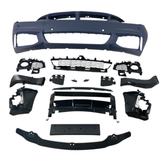 Προφυλακτήρας εμπρός για BMW F32/F36 (2013-2020) - M3 design με ανοίγματα parktronic και πιτσιλίθρες