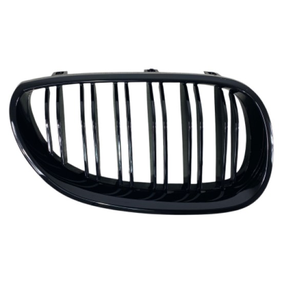 Μάσκα για BMW E60 (2003-2010) - διπλές γυαλιστερές - 2τμχ.