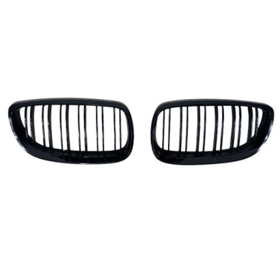 Μάσκα για BMW E92 (2006-2010) - διπλές γυαλιστερές - 2τμχ.