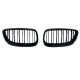 Μάσκα για BMW E92 (2006-2010) - διπλές γυαλιστερές - 2τμχ.