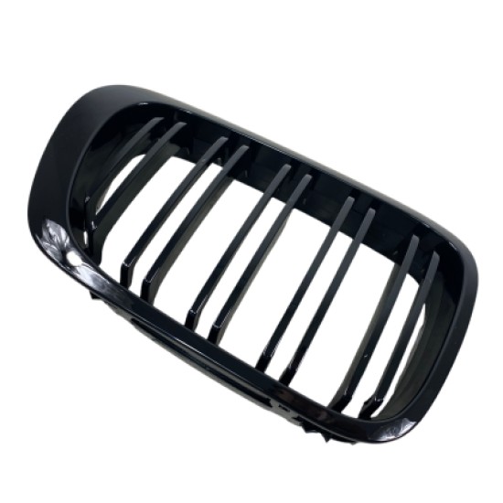 Μάσκα για BMW E46 (1998-2003) coupe - διπλές γυαλιστερές - 2τμχ.