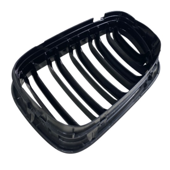 Μάσκα για BMW E46 (1998-2003) coupe - διπλές γυαλιστερές - 2τμχ.