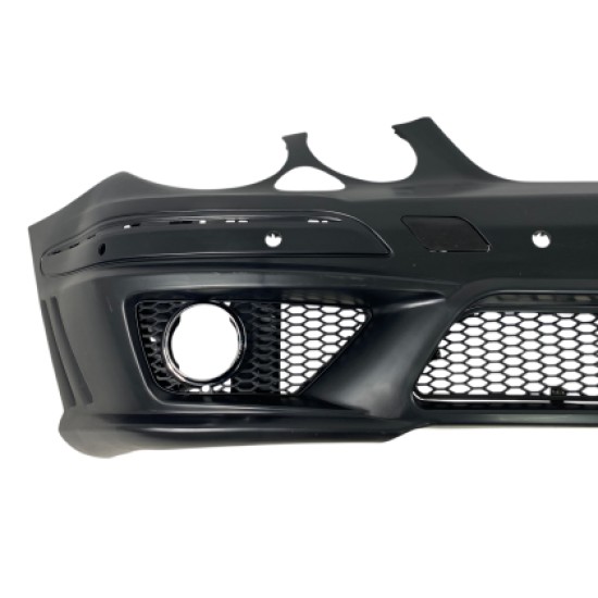 Προφυλακτήρας εμπρός για Mercedes W211 E-Class (2006-2009) - AMG Design με ανοίγματα για parktronic