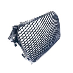 Μάσκα χωρίς σήμα για Audi A4 B8 (2011-2014) - RS LOOK - μαύρη γυαλιστερή Μάσκα χωρίς σήμα για Audi A4 B8 (2011-2014) - RS LOOK - μαύρη γυαλιστερή