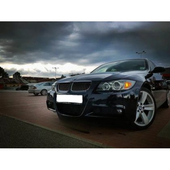 Προφυλακτήρας εμπρός για BMW E90 sedan και combi  (2005-2008) - M pack  με ανοίγματα για πιτσιλίθρες