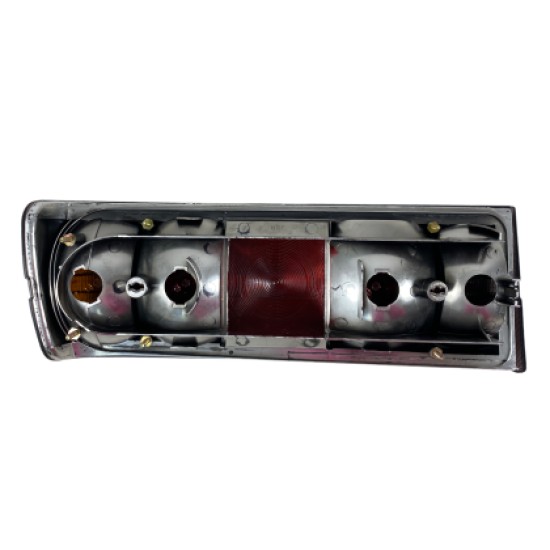Πίσω φανάρια BMW E30 (1983-1987) - μαύρα χρωμίου - σετ 2τμχ.