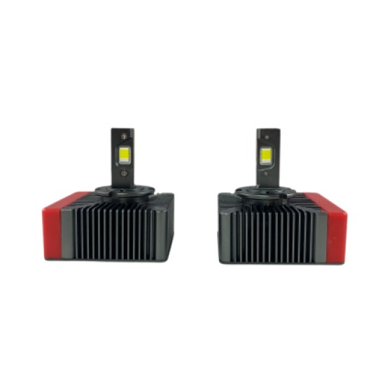Led λάμπες D5S 20000 lumen , 40 Watt - CANBUS 6000K - 300% πιό έντονη φωτεινότητα 2τμχ.