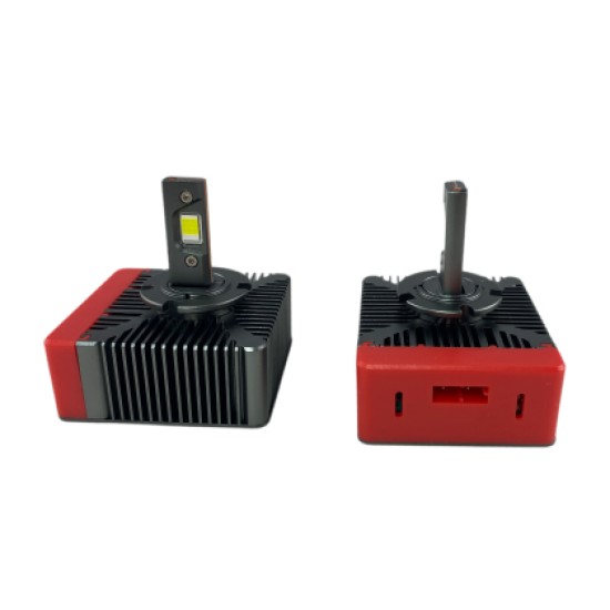Led λάμπες D5S 20000 lumen , 40 Watt - CANBUS 6000K - 300% πιό έντονη φωτεινότητα 2τμχ.