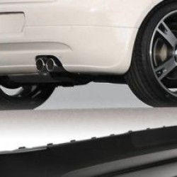 Diffuser πίσω προφυλακτήρα για  Vw Golf 5 με 2 εξατμίσεις Diffuser πίσω προφυλακτήρα για  Vw Golf 5 με 2 εξατμίσεις