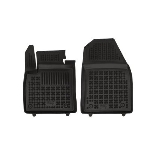 Λαστιχένια πατάκια Rezaw Plast για Ford Transit Courier (2023+) front with an extra material on the driver side τύπου σκαφάκι - 2τμχ.