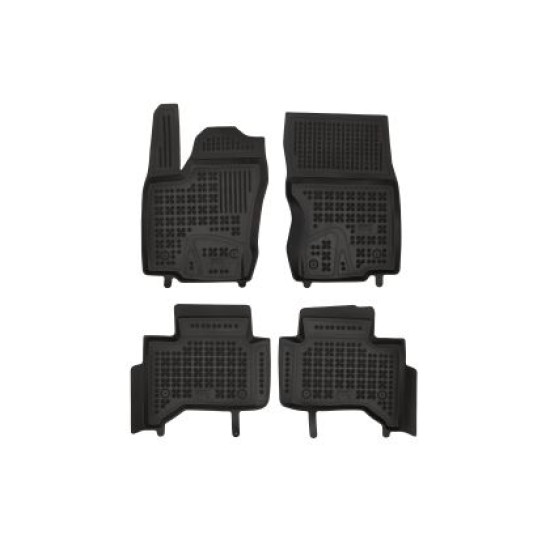 Λαστιχένια πατάκια Rezaw Plast για Toyota Land Cruiser J250 (2024+) τύπου σκαφάκι - 4τμχ.