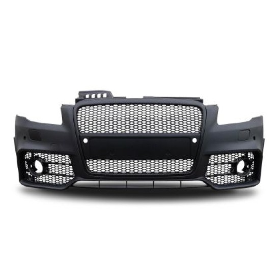 Προφυλακτήρας εμπρός για Audi A4 B7 8E (2004-2008) - S-Line Design με ανοίγματα για parktronic  και πιτσιλίθρες