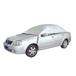 Ημικουκούλα αυτοκινήτου 234 x 147 x 51 cm - καλοκαιρινή / χειμερινή γκρι χρώμα - μέγεθος S -1 τμχ.