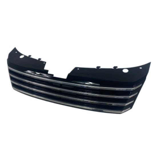 Μάσκα χωρίς σήμα για Vw Passat 3C (2010+) - μαύρη με πλαίσιο χρωμίου