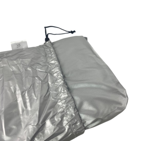 Ημικουκούλα αυτοκινήτου 259 x 147 x 51 cm - καλοκαιρινή / χειμερινή γκρι χρώμα - μέγεθος M -1 τμχ.