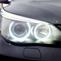 Κιτ δαχτυλίδια angel eyes για BMW E60 (2003-2007) - led Κιτ δαχτυλίδια angel eyes για BMW E60 (2003-2007) - led