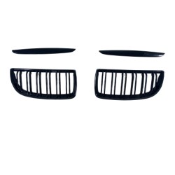 Μάσκα για BMW E90 (2005-2008) - διπλές γυαλιστερές - 2τμχ.