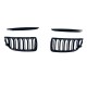 Μάσκα για BMW E90 (2005-2008) - διπλές γυαλιστερές - 2τμχ.